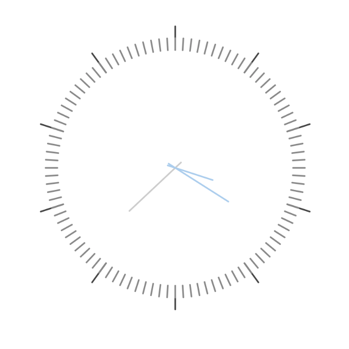 Decimal clock