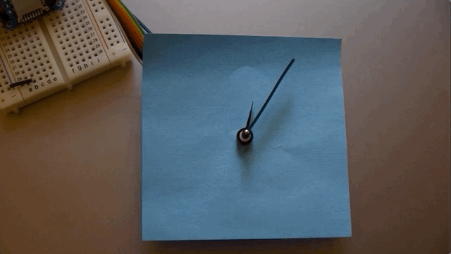 Quarantine clock, a clock that ticks the same second over and over